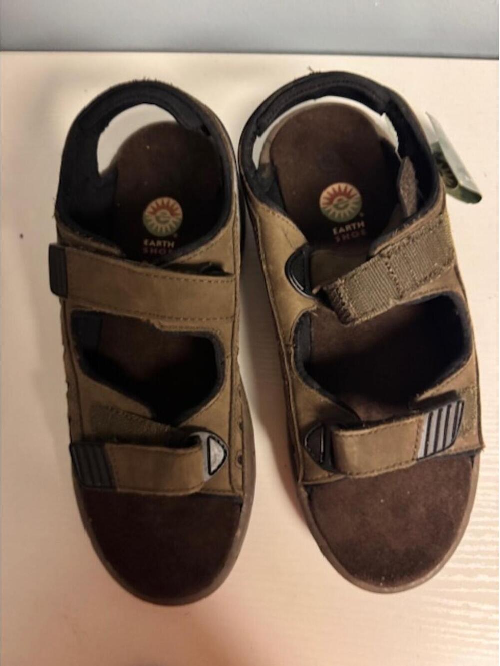 Earth Shoe Rays II Brown Leather Sandals